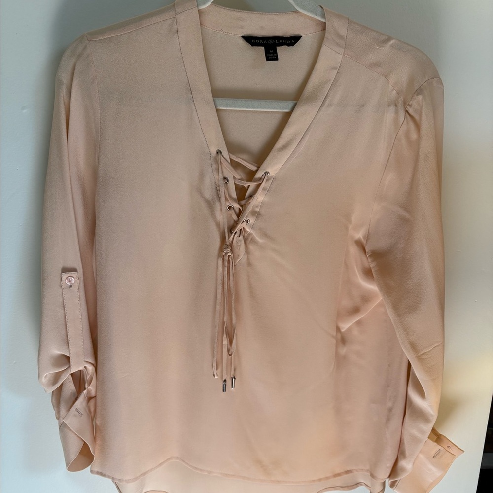 Women's Cream Blouse